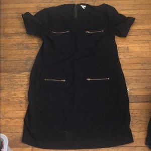 J. Crew Dress with 4 zippered pockets